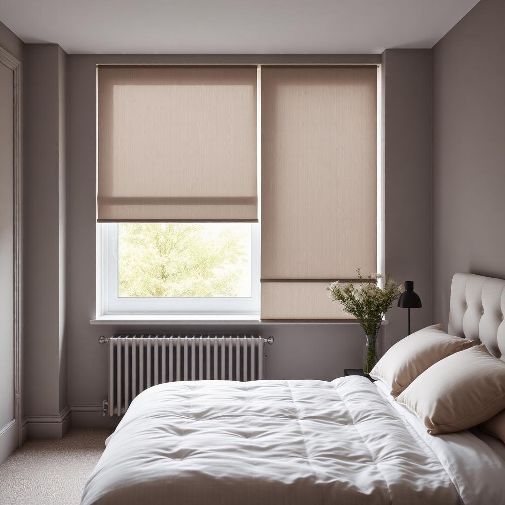 Blackout roller blinds, Ashby